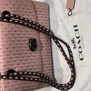 Coach - Parker With Quilting And Rivets Handbag